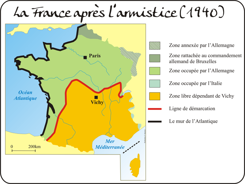 La France après l'armistice de 1940